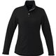 aerial view a black (995) womens maxson softshell jacket, image 1 of 4