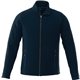 aerial view a navy (575) mens rixford full zip microfleece jacket, image 1 of 2