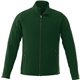 aerial view a forest green (640) mens rixford full zip microfleece jacket, image 1 of 2