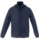 aerial view a navy (575) mens darien lightweight windbreaker jacket, image 1 of 2