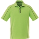 aerial view a apple heather/black smoke (653) mens macta short sleeve polo, image 1 of 4