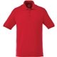 aerial view a team red (358) mens belmont short sleeve pique polo, image 1 of 4