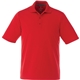 aerial view a team red (358) mens dade short sleeve performance polo, image 1 of 7