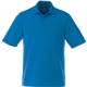 aerial view a olympic blue (431) mens dade short sleeve performance polo, image 1 of 7