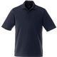 aerial view a navy (575) mens dade short sleeve performance polo, image 1 of 4