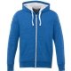 aerial view a baltic blue heather (436) mens sandylake roots73 french terry full zip hoodie, image 1 of 4