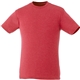 aerial view a team red heather (358) mens bodie crew neck short sleeve tee, image 1 of 4