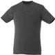 aerial view a heather dark charcoal (988) mens bodie crew neck short sleeve tee, image 1 of 4