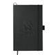 aerial view a black 5.5 x 8.5 fsc(r) mix function bulleting notebook, image 1 of 8