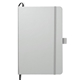 aerial view a silver 5.5 x 8.5 fsc(r) mix bound journal, image 1 of 7