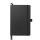 aerial view a black 5.5 x 8.5 fsc(r) mix bound journal, image 1 of 7