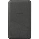 aerial view a black mophie snap+ mini 5000 mah wireless power bank, image 1 of 12