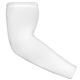 aerial view a custom sublimated seamless polyester cooling compression sleeve (pair item), image 1 of 4