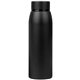 aerial view a black the cobra 20 oz powder - coated stainless steel water bottle, image 1 of 2