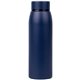 a navy blue the cobra 20 oz powder - coated stainless steel water bottle