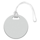 aerial view a white digital mini round bag tag 2x2, image 1 of 4