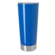 aerial view a blue/silver iconic tumbler 20 oz, image 1 of 2