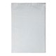 aerial view a white 12 x 15 plastic mailer flexo ink usa made, image 1 of 2