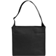 aerial view a black ultimate(tm) tote bag w / reflective glossy sparkle, image 1 of 4