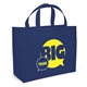 a royal blue giant saver tote bag - 4- color heat transfer