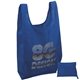 a royal blue t - pac(tm) tote bag w / reflective glossy sparkle