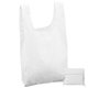 a white t - pac(tm) tote bag w / reflective glossy sparkle