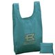 aerial view a teal t - pac(tm) tote bag w / reflective glossy sparkle, image 1 of 2