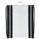 aerial view a white magellan backpack w / reflective glossy sparkle, image 1 of 4
