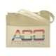aerial view a natural dunes(tm) tote bag w / reflective glossy sparkle, image 1 of 2
