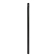 aerial view a black 2 matte black pencil w / black eraser, image 1 of 3