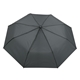 aerial view a charcoal shed rain(tm) 42 mini manual compact umbrella, image 1 of 4