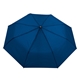 aerial view a navy shed rain(tm) 42 mini manual compact umbrella, image 1 of 4
