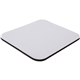 aerial view a white 7 x 8 x 1/8 soft mousepad, image 1 of 2