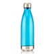 aerial view a blue 25 oz bakbuk bottle, image 1 of 3