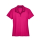 aerial view a crown raspberry devon jones - womens crownlux performance(r)plaited polo, image 1 of 6