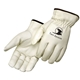 a cream quality grain cowhide driver gloves