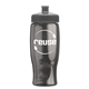 a smoke bottle & gray lid poly - pure - 27 oz transparent bottle with push pull lid