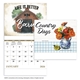 aerial view a group of country days calendar 11 x 10.5, image 2 of 24