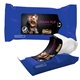 aerial view a blue pet wipes in pouch 15- count, image 1 of 2