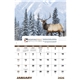 aerial view a group of wildlife portraits - window calendar, image 5 of 6