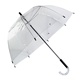 aerial view a clear 48 arc the vogue bubble umbrella, image 1 of 3