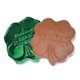 a group of chocolate shapes - shamrock