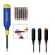 a group of megapro 15- in -1 multi - bit screwdriver
