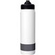 aerial view a grey colorful pop up 24 oz banded bottle, image 1 of 2