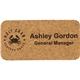 a cork napa cork name badge 3 x 1 1/2 express