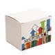 a white small box 3 x 2.9 x 2.5 - paper products