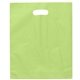 aerial view a lime orchid(tm) frosted plastic bag 12w x 3 x 15h, image 1 of 2