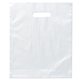 a frosted clear orchid(tm) frosted plastic bag 12w x 3 x 15h