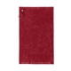 a red port authority (r) grommeted hemmed towel