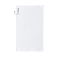 a white port authority (r) grommeted hemmed towel